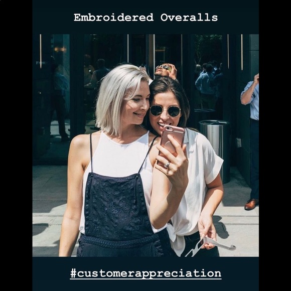 Embroidered Overalls - Picture 8 of 9